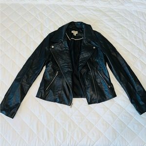 Faux Leather Jacket
